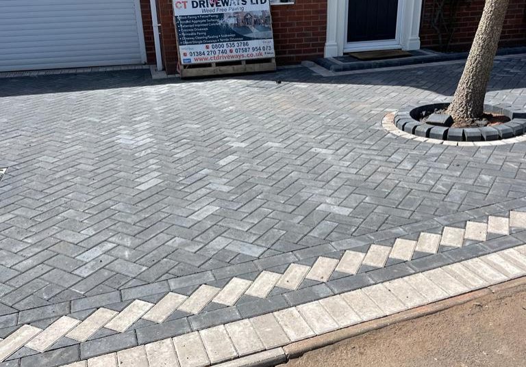 patterned driveway services - CT Driveways